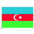 100% poliéster 90 * 150 CM Bandera de Azerbaiyán Banderas de Azerbaiyán